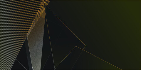 Gold elegant wedding invitation template. Abstract vector background illustration. Black and grey paint backdrop for design brochure, invitation 