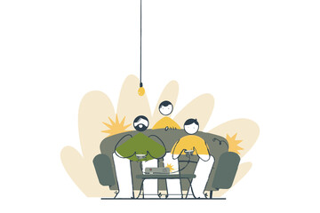 Playing Games with Friends