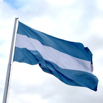 Bandera Republica Argentina falemando
