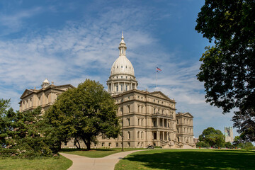 Michigan State Capitol - obrazy, fototapety, plakaty