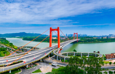 Liangqing bridge in Nanning, Guangxi