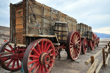 Mule Team Wagons Death Valley