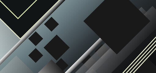 Fototapeta premium Black and White Background With Lines