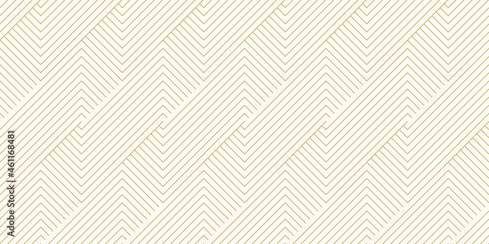 Poster background pattern seamless geometric line abstract gold luxury color vector.