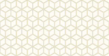 Background pattern seamless geometric line abstract gold luxury color vector. - 461168463