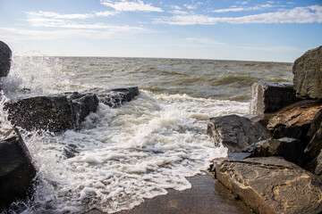 Rocky coastline 