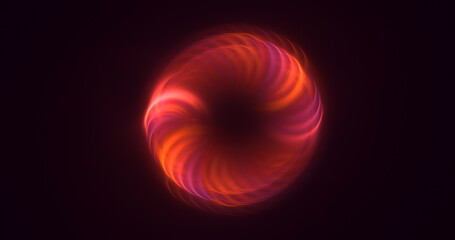 3D rendering abstract technology fractal background