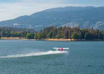 Obraz premium Summer view of Vancouver in Canada