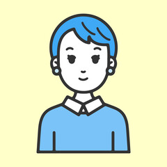 シンプルでフラットな線画のデザイン広告に使いやすいイラストのバリエーション