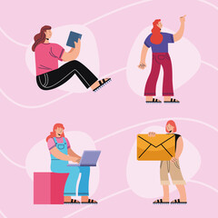 four innovative women group