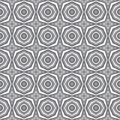 Exotic seamless pattern. Black symmetrical