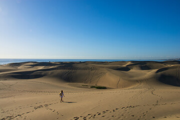 silence in the desert dunes