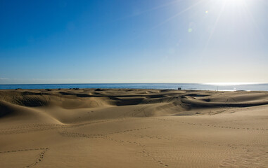 sand dunes on the beach