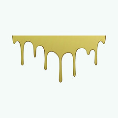 Dripping perfume, honey logo, sign and symbol, vector template