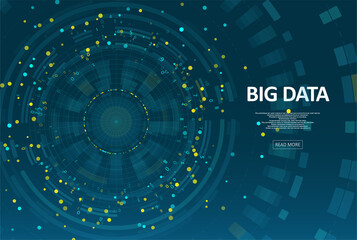 Abstract big data visualization