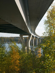 Luukkaansalmi bridge in Lappeenranta, Finland