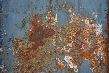Abstract metal rusty texture, distressed metal, oxide, alloy