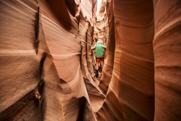 Slot canyon