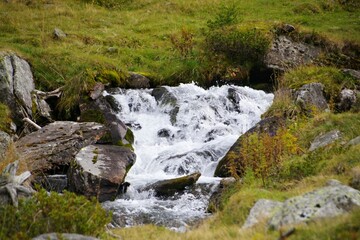 Gebirgsbach im Penaudtal