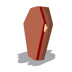 tombstone illustrations for Halloween, etc. A flat design illustration