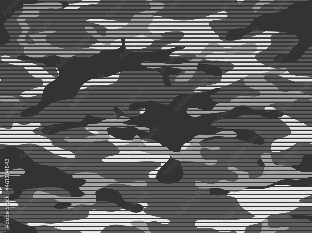 Poster camouflage pattern background seamless vector illustration. military abstract geometric seamless cam
