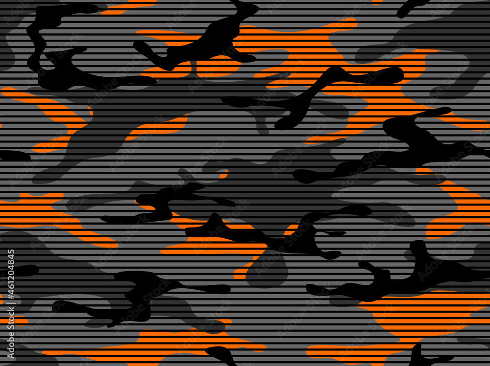 Poster camouflage pattern background seamless vector illustration. military abstract geometric seamless cam