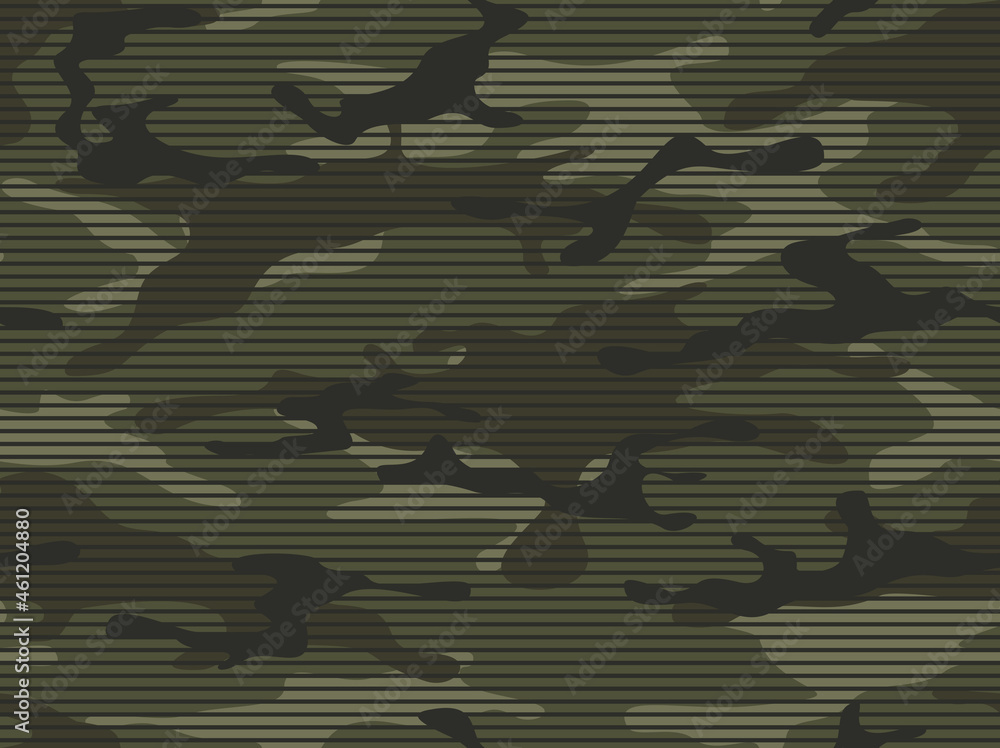 Poster camouflage pattern background seamless vector illustration. military abstract geometric seamless cam