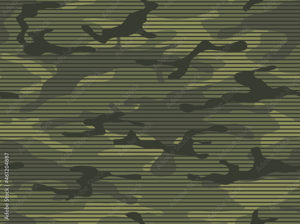 Poster camouflage pattern background seamless vector illustration. military abstract geometric seamless cam