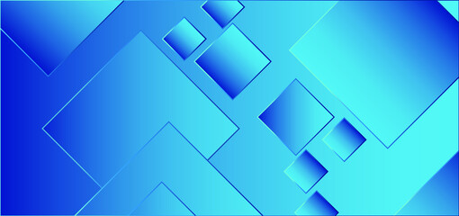 Obraz premium Abstract Blue Background With Lines