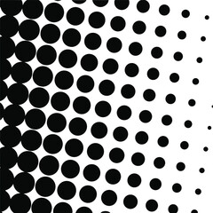 Black halftone background. Black polka dot. Halftone pattern. Modern Halftone Background, backdrop, texture, pattern. Vector illustration. Halftone Backdrop.	