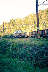 Pociąg towarowy © Dominik Zarębski