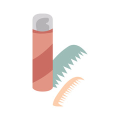 dry shampoo and two different sides with a unique minimalist design.