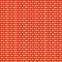 Orange brick pattern pixel art. Vector picture.