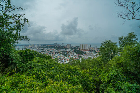 Vung Tau City View From The Way To The Lighthouse