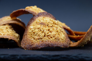 Tejas de almendra