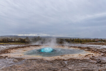 Strokkur geysir, Iceland