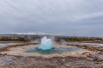 Strokkur geysir, Iceland