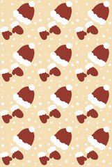 seamless pattern with hearts
