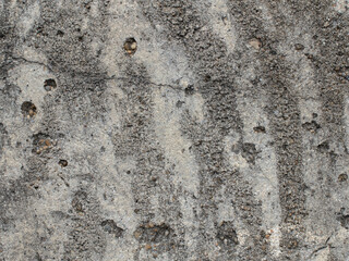 Gray concrete wall texture hole for background, wallpaper, material for texture 3D