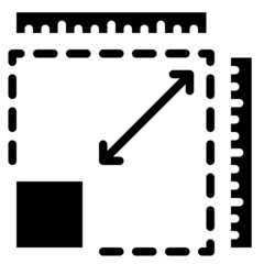scale glyph icon