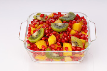 Mixed cut fruits