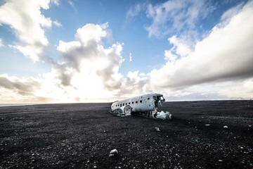 Abandoned DC3 in Iceland