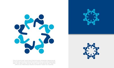 Human Resources Consulting Company, Global Community Logo	
