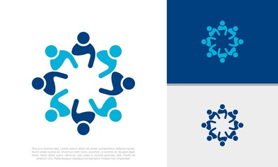Human Resources Consulting Company, Global Community Logo	
