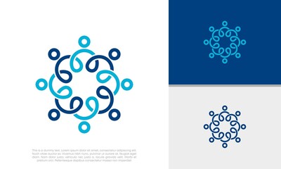 Human Resources Consulting Company, Global Community Logo	
