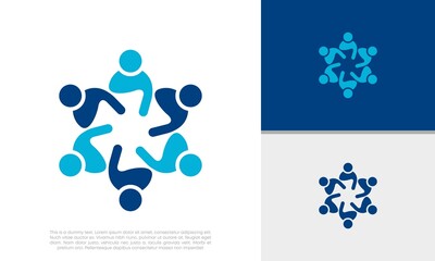 Human Resources Consulting Company, Global Community Logo	
