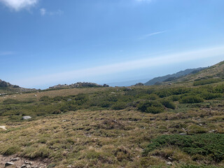 Fototapeta premium Plateau de Coscione GR20 Corse