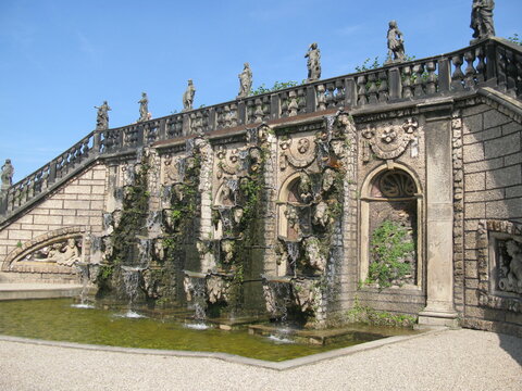 Kaskade Barockgarten Herrenhausen Hannover