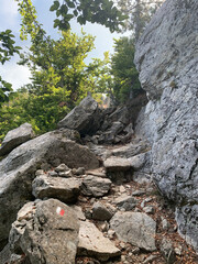 Sentier du GR20 Corse