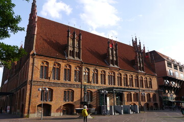 Fototapeta na wymiar Altes Rathaus in Hannover